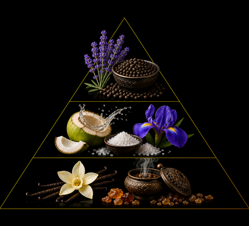 Fragrance pyramid