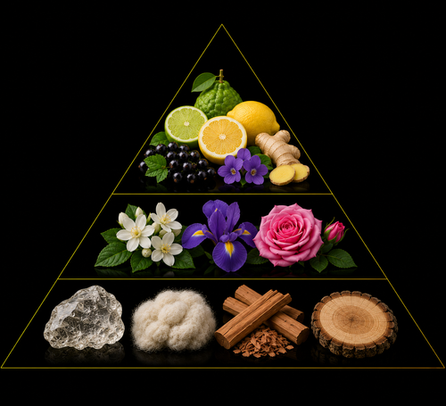 Fragrance pyramid