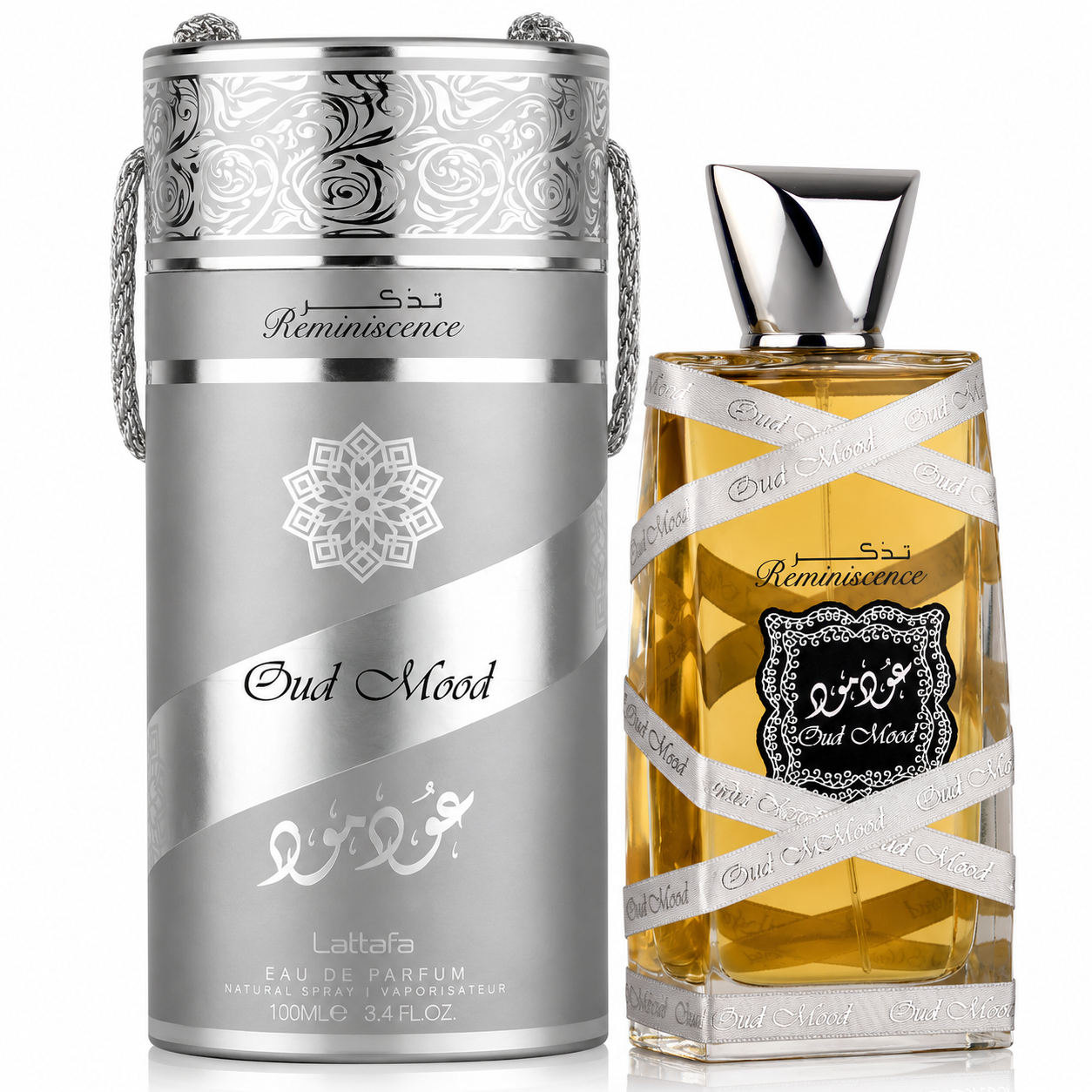 Lattafa Oud Mood Reminiscence Silver