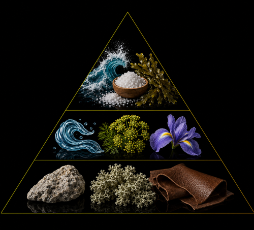 Fragrance pyramid