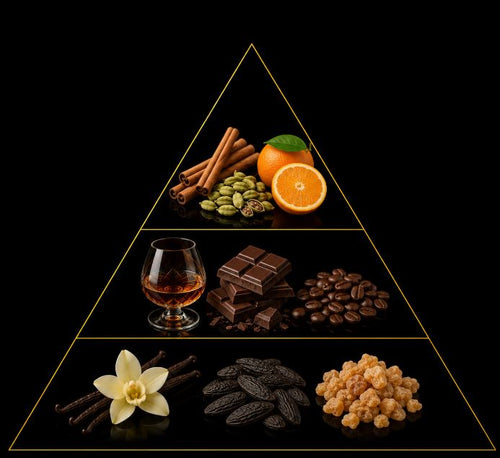 Fragrance pyramid
