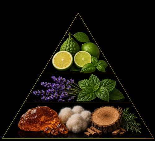 Fragrance pyramid