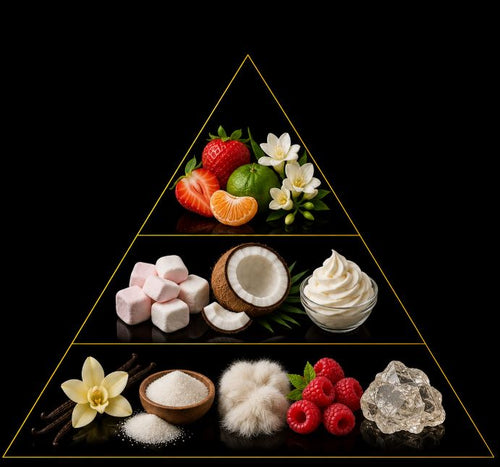 Fragrance pyramid