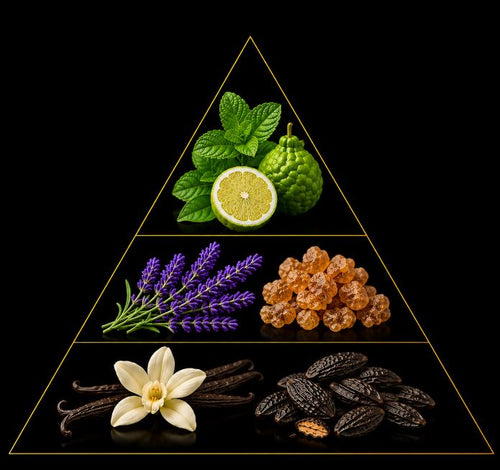 Fragrance pyramid