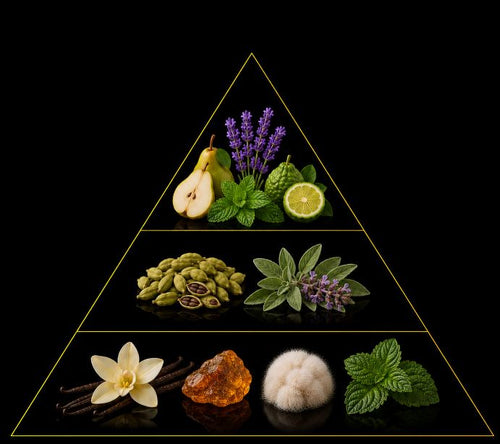 Fragrance pyramid