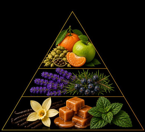 Fragrance pyramid