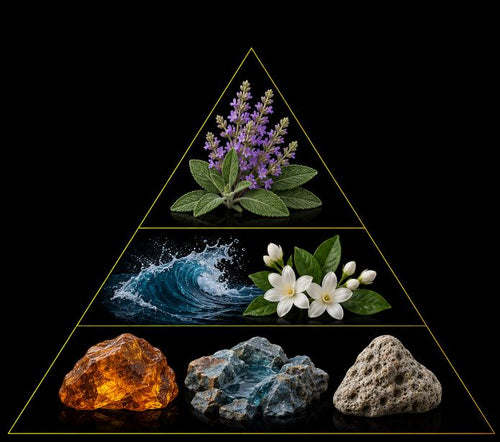 Fragrance pyramid