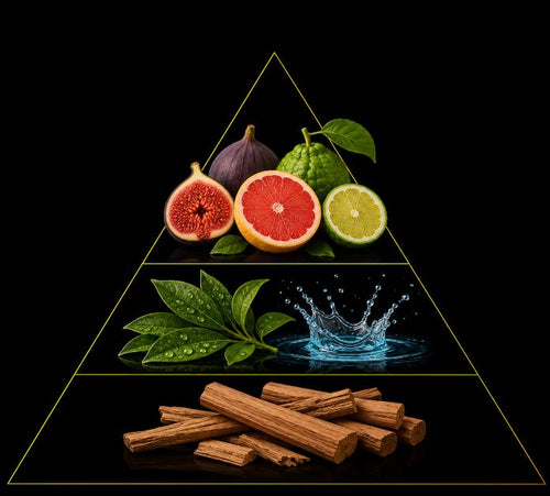 Fragrance pyramid