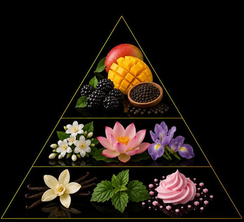 Fragrance pyramid