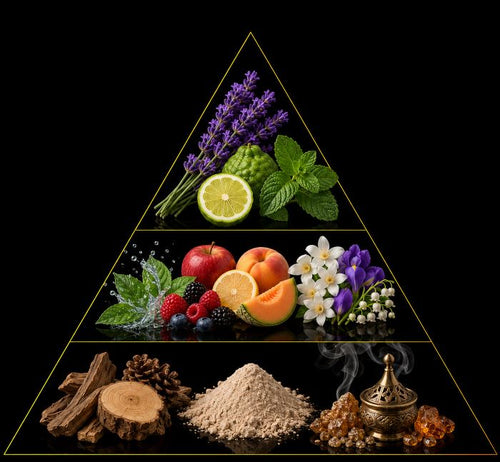Fragrance pyramid