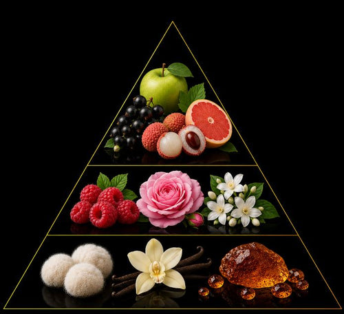 Fragrance pyramid