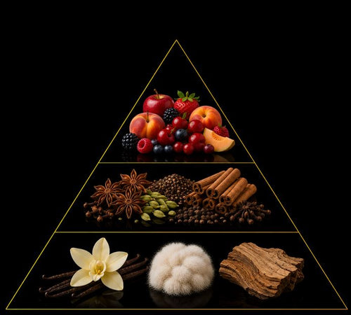 Fragrance pyramid