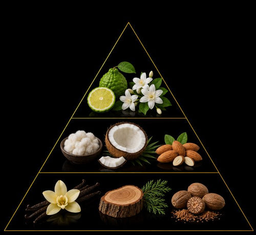 Fragrance pyramid