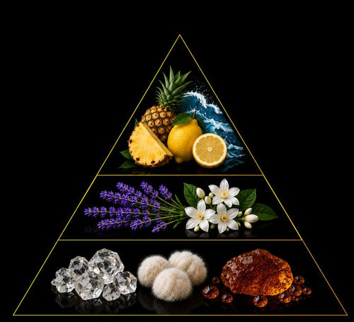 Fragrance pyramid