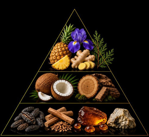 Fragrance pyramid