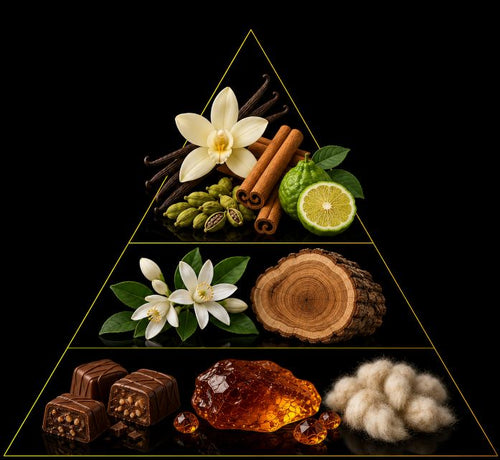 Fragrance pyramid