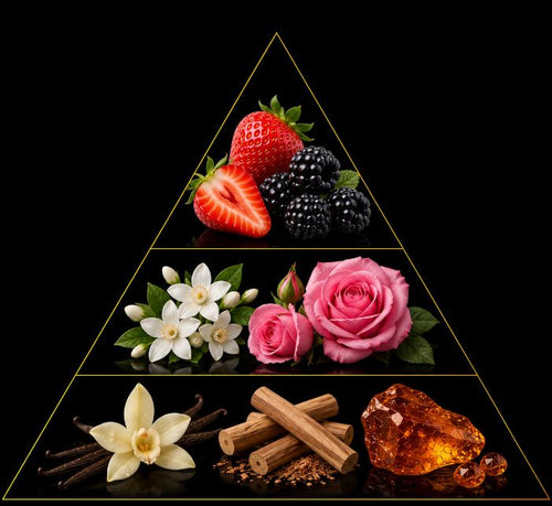 Fragrance pyramid