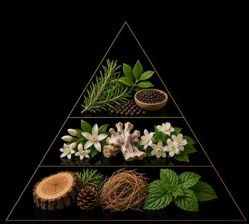 Fragrance pyramid