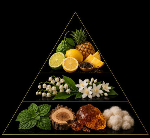 Fragrance pyramid
