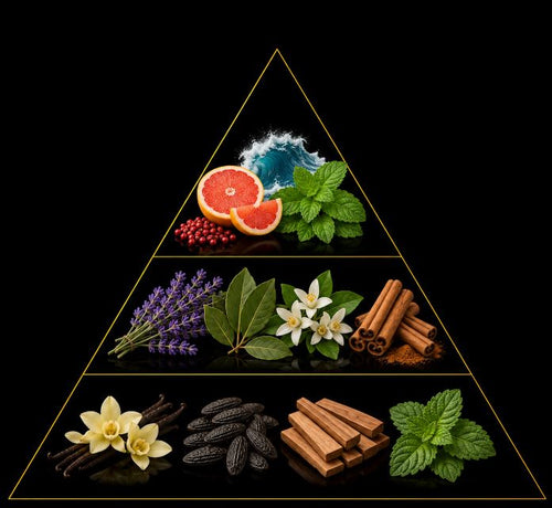 Fragrance pyramid