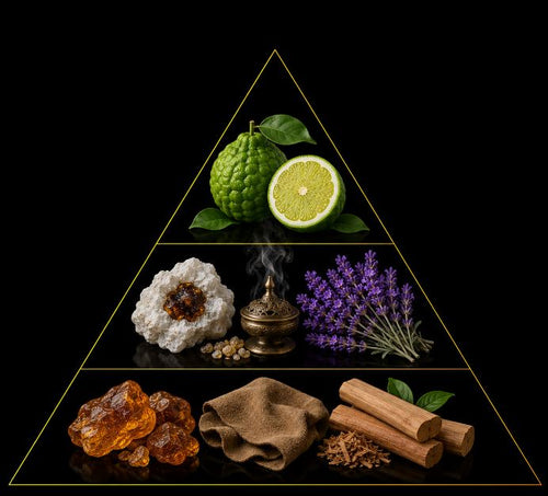 Fragrance pyramid