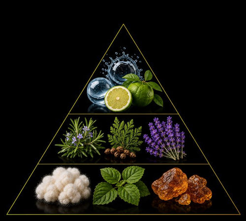 Fragrance pyramid