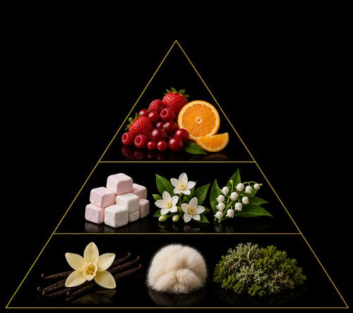 Fragrance pyramid