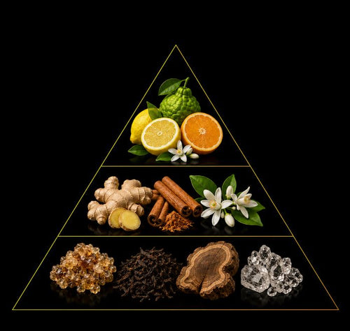 Fragrance pyramid