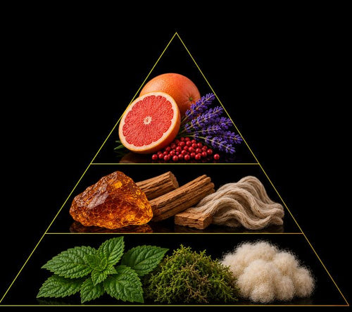 Fragrance pyramid