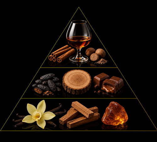 Fragrance pyramid