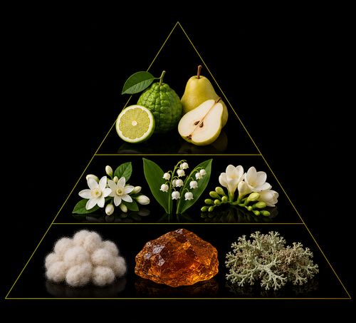 Fragrance pyramid