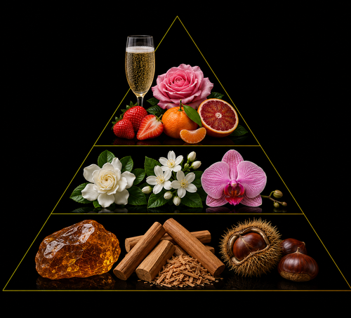 Fragrance pyramid