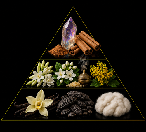 Fragrance pyramid