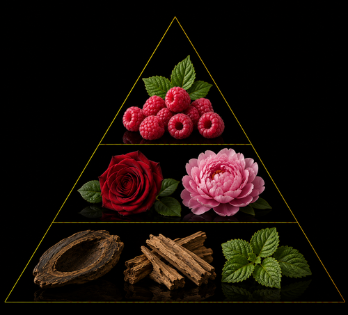Fragrance pyramid