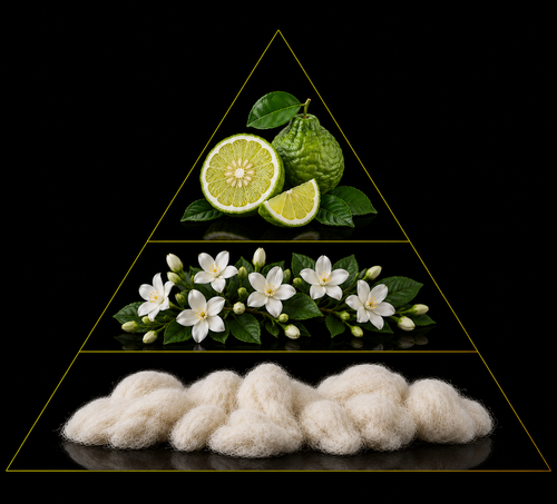 Fragrance pyramid