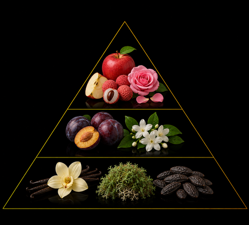 Fragrance pyramid