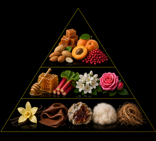 Fragrance pyramid