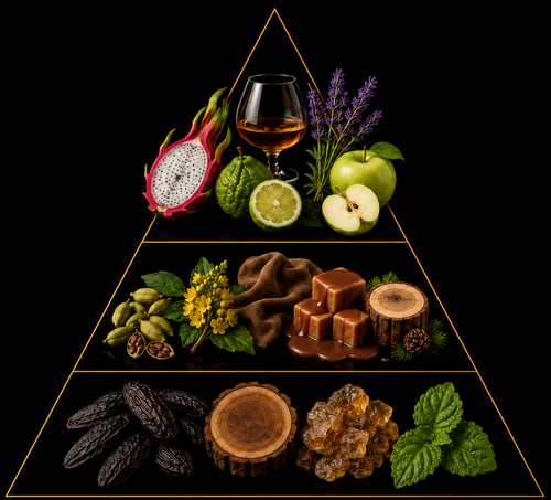 Fragrance pyramid