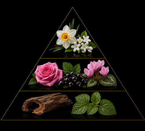 Fragrance pyramid