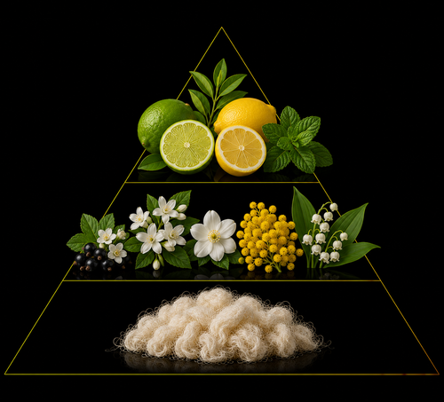 Fragrance pyramid