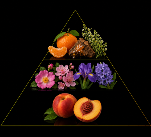 Fragrance pyramid