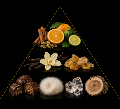 Fragrance pyramid