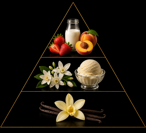 Fragrance pyramid