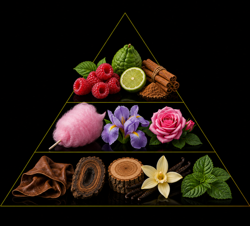 Fragrance pyramid