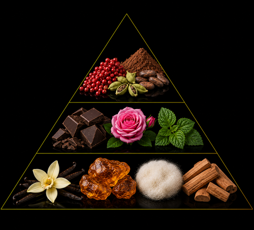 Fragrance pyramid