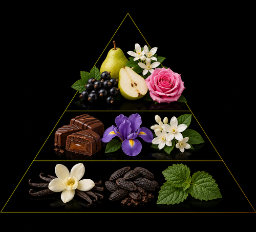 Fragrance pyramid