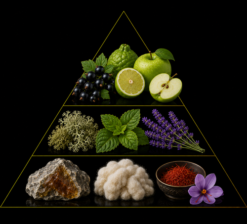 Fragrance pyramid