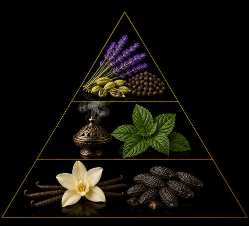 Fragrance pyramid