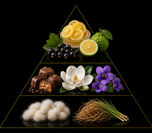Fragrance pyramid