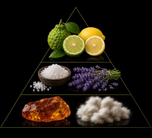 Fragrance pyramid